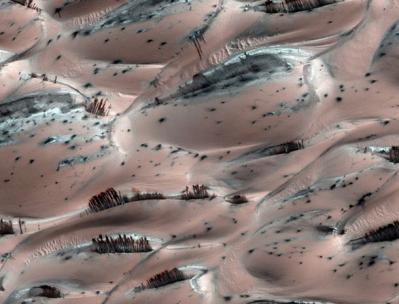 Foto de la superficie de Marte